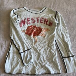 THE GREAT CHINA WALL T-SHIRT Western Graphic Women's Top